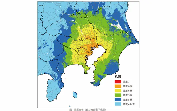 首都直下地震の被害想定